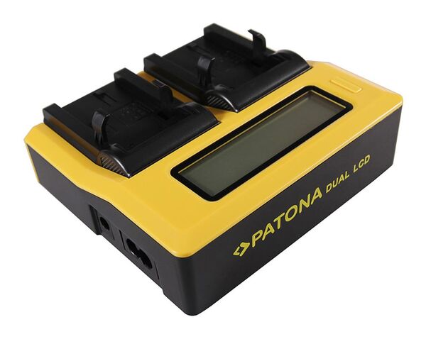 Patona Dual LCD USB Ladegerät für Nikon  ENEL1