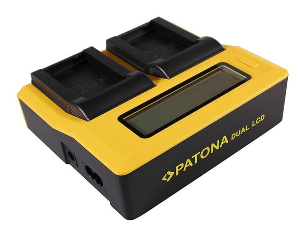 Patona Dual LCD USB Ladegerät für Nikon  ENEL20