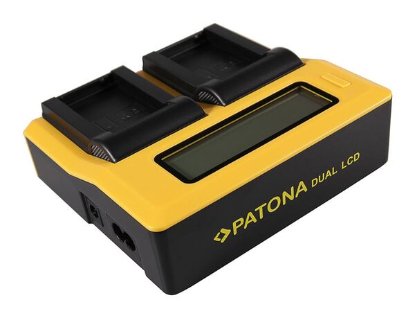 Patona Dual LCD USB Ladegerät für Nikon  ENEL24