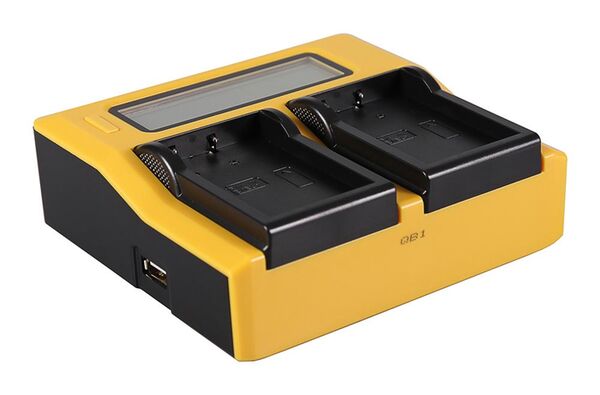 Patona Dual LCD USB Ladegerät für Nikon  ENEL9