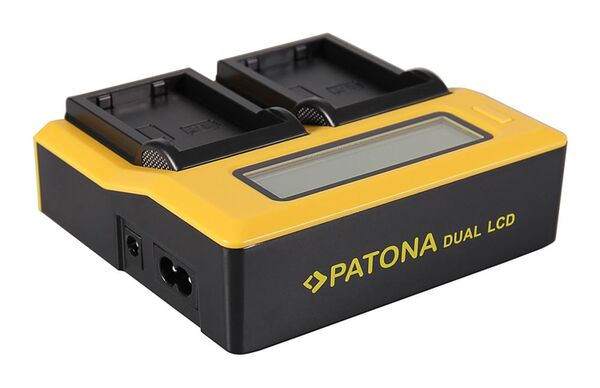 Patona Dual LCD USB Ladegerät für Nikon  ENEL9