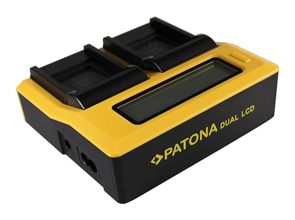 Patona Dual LCD USB Ladegerät für Panasonic  CGA-S007E