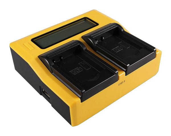 Patona Dual LCD USB Ladegerät für Panasonic  DMW-BCK7