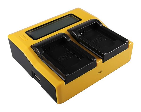 Patona Dual LCD USB Ladegerät für Panasonic  DMW-BCL7