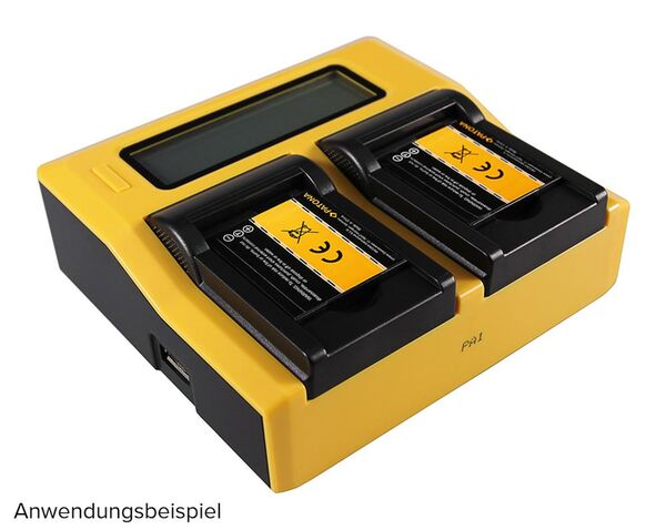 Patona Dual LCD USB Ladegerät für Panasonic  DMW-BCL7