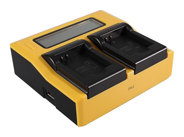 Patona Dual LCD USB Ladegerät für Panasonic  DMW-BCN10