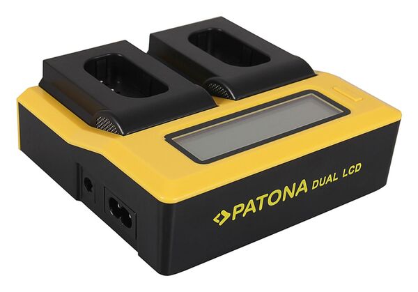 Patona Dual LCD USB Ladegerät für Panasonic  DMW-BLJ31