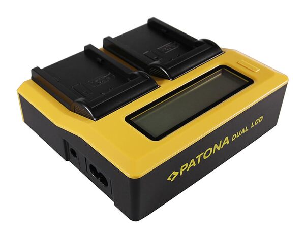 Patona Dual LCD USB Ladegerät für Panasonic  VWVBD29