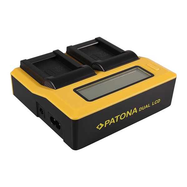 Patona Dual LCD USB Ladegerät für Aiptek Ordro NP-170 084-07042L-062 AHD 2 AHD H23 CB-170 Ordro 