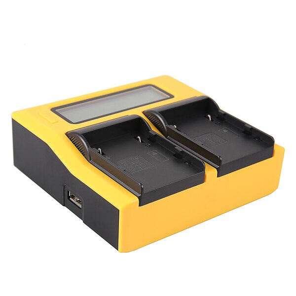 Patona Dual LCD USB Ladegerät für Canon BP-A30 EOS C200 C200B C200 PL C300 Mark II XF705 CA-CP200L 