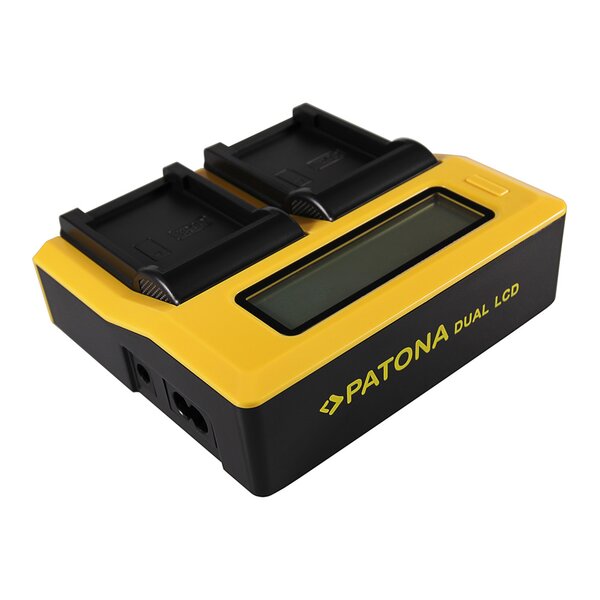 Patona Dual LCD USB Ladegerät für Casio  NP-20 Exilim EXM1 EX-M1 EXM2 EX-M2 EXM20 EX-M