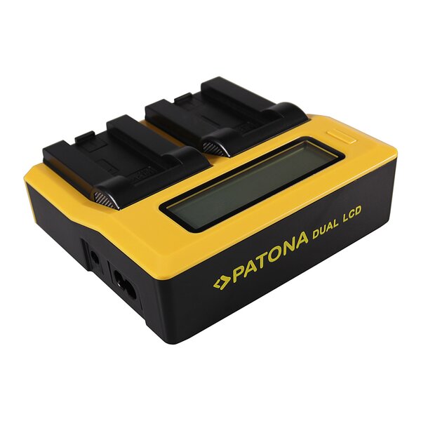 Patona Dual LCD USB Ladegerät für Casio NP-50 Exilim EXV7 EX-V7 EXV8 EX-V8 