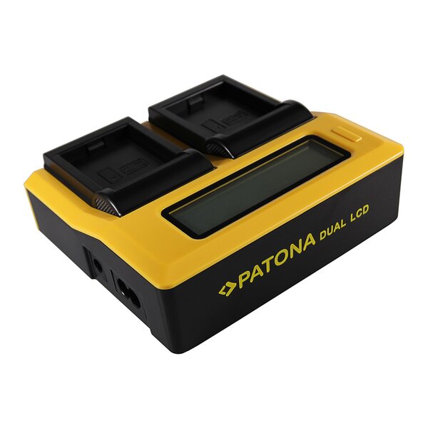 Patona Dual LCD USB Ladegerät für GoPro  Hero 1 / 2