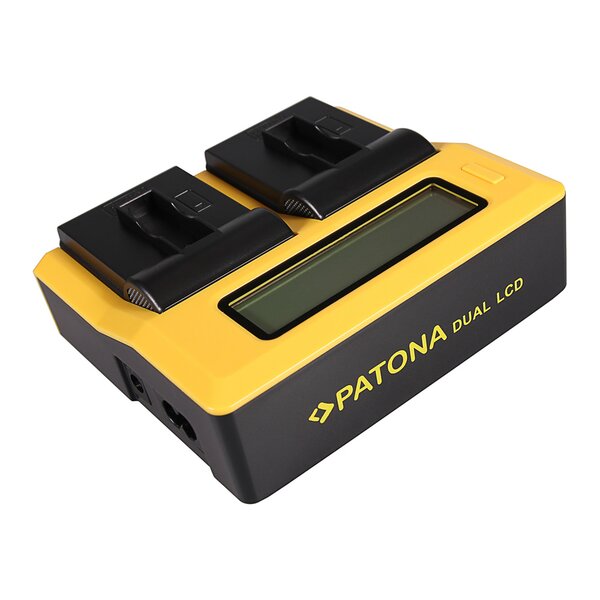 Patona Dual LCD USB Ladegerät für GoPro  Hero 4 / 5