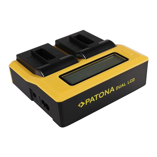 Patona Dual LCD USB Ladegerät für GoPro Hero 8  Hero 8