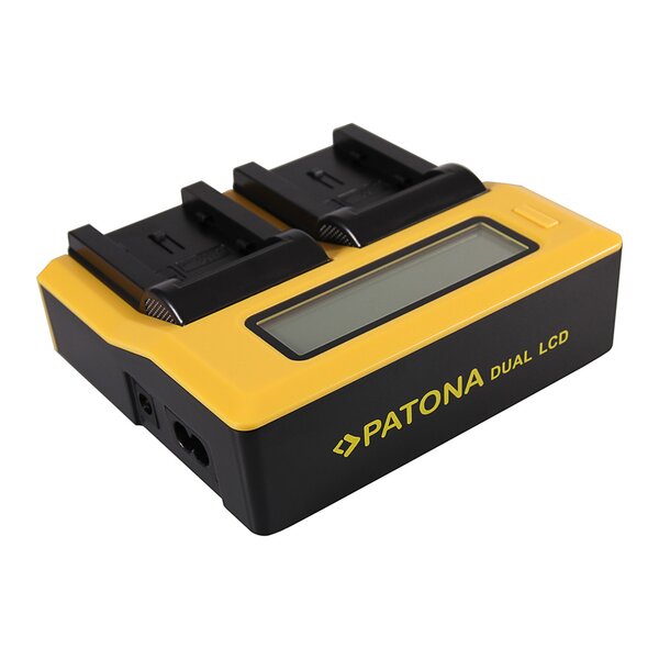 Patona Dual LCD USB Ladegerät für JVC BN-VG107U Everio GZHM965 GZ-HM965 GZHM970 GZ-HM970 