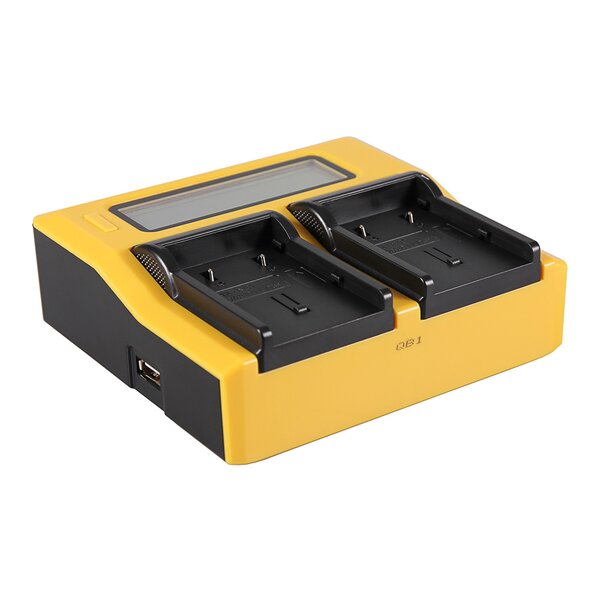 Patona Dual LCD USB Ladegerät für JVC BNVF707 BN-VF707 BNVF707U BN-VF707U 