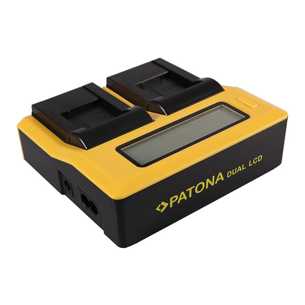 Patona Dual LCD USB Ladegerät für Qumox SupTig 3 SJ4000 SJ4000 SupTig3 SupTig 3 SJ4000 SupTig 3 