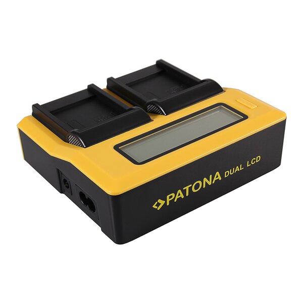 Patona Dual LCD USB Ladegerät für Samsung SLB-07A TL TL100 TL210 TL220 TL225 TL90 SLB-07A PL150 