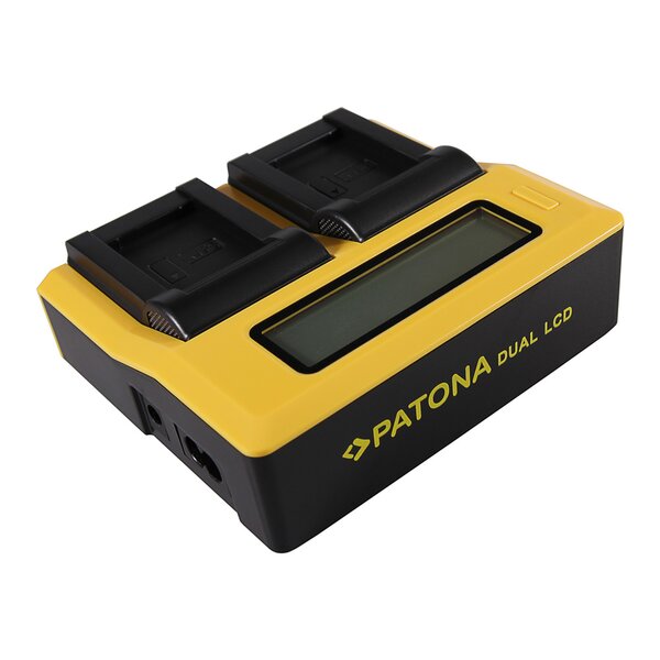 Patona Dual LCD USB Ladegerät für Sony  NP-BX1