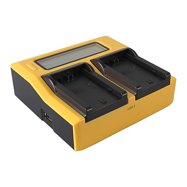 Patona Dual LCD USB Ladegerät für Sony  NP-FZ100