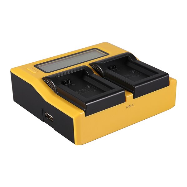 Patona Dual LCD USB Ladegerät für Sony  NPFW50