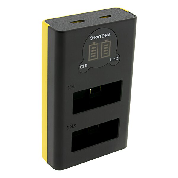 Patona Dual LCD USB Ladegerät  GoPro Hero 13 