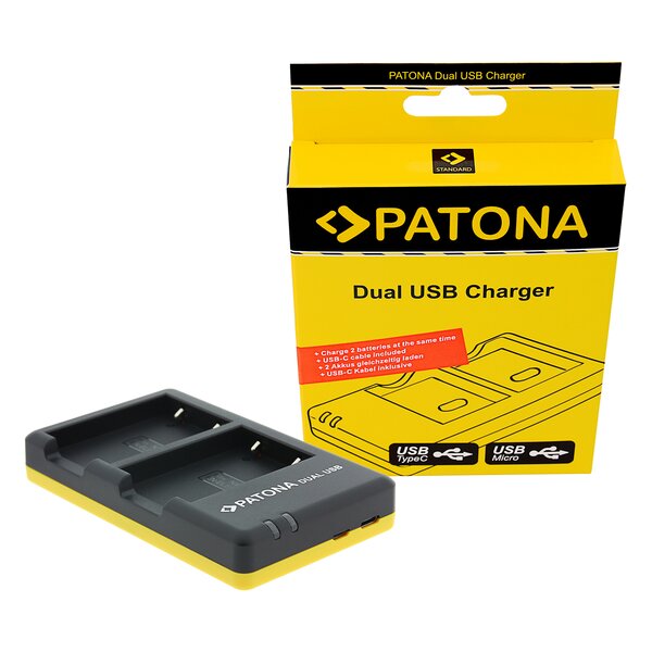 Patona Dual Schnell-Ladegerät für Nikon  EN-EL5+