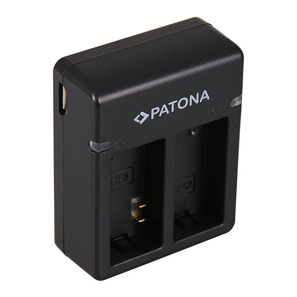 Patona GoPro Hero 3 AHDBT-301 USB Dual Ladegerät inkl. Micro-USB cabel 