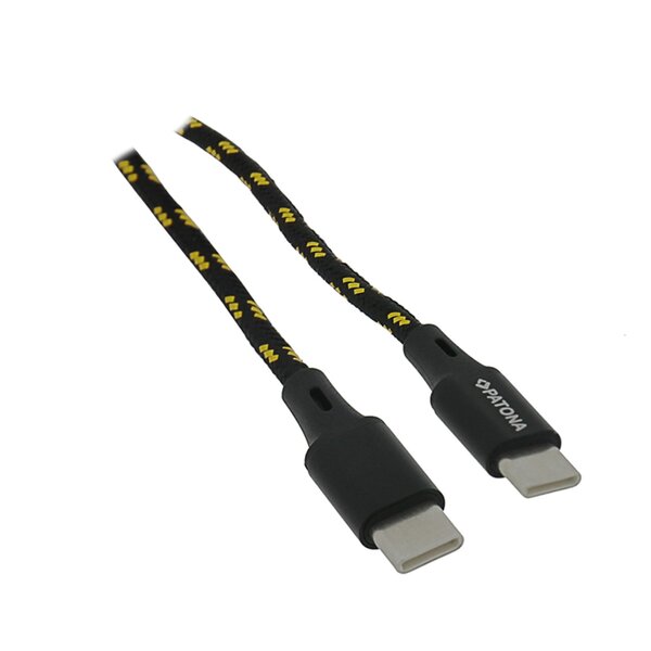 Patona PD 30W USB-C to USB-C Kabel 5V/3.0A 9V/3.0A 12V/2.5A 15V/2.0A 20V/1.5A 