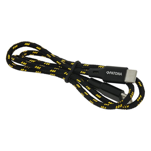 Patona PD 30W USB-C to USB-C Kabel 5V/3.0A 9V/3.0A 12V/2.5A 15V/2.0A 20V/1.5A 