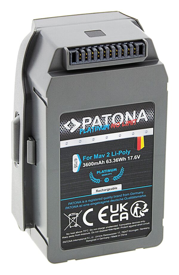 Patona Platinum Akku für DJI Mavic 2 DJI Mavic 2 Pro DJI Mavic Zoom 2 CP.MA.00000038.0 