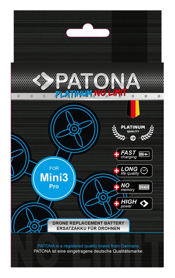 Patona Platinum Akku für DJI Mini 3 DJI Mini 3 Pro CP.MA.00000498.01 