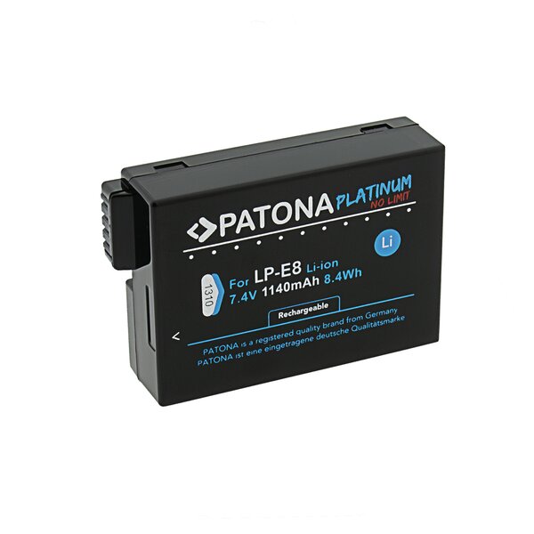 Patona Platinum Akku für Canon LP-E8  LP-E8