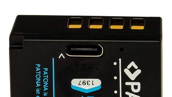 Patona Platinum Akku mit USB-C Input für Fuji  NP-W126S