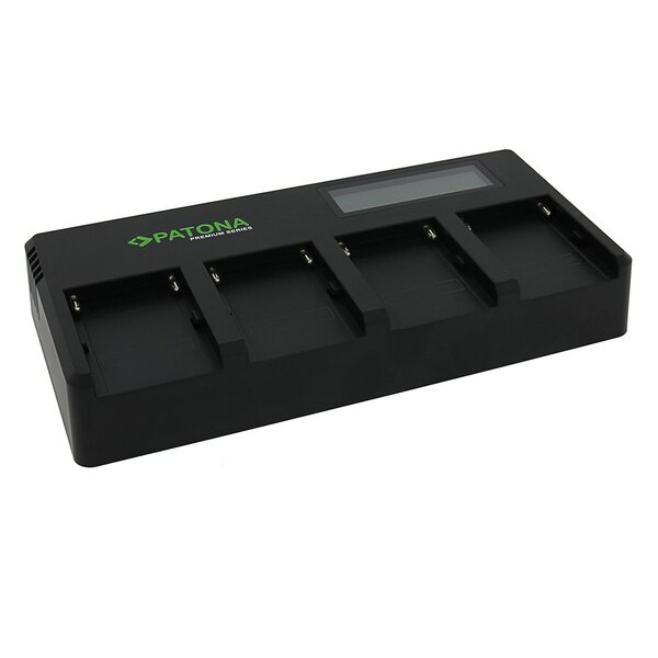 Patona Premium 4-fold SpeedLadegerät für Sony F Series Batteries 