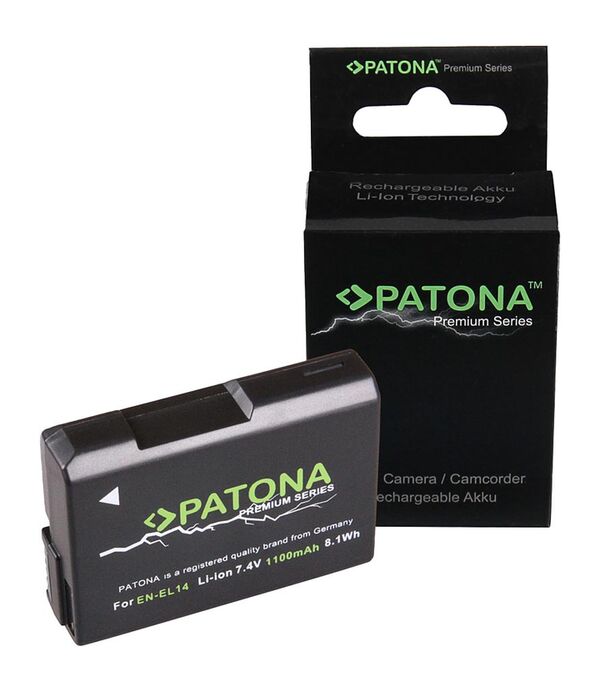 Patona Premium Akku für Nikon  EN-EL14-decoded