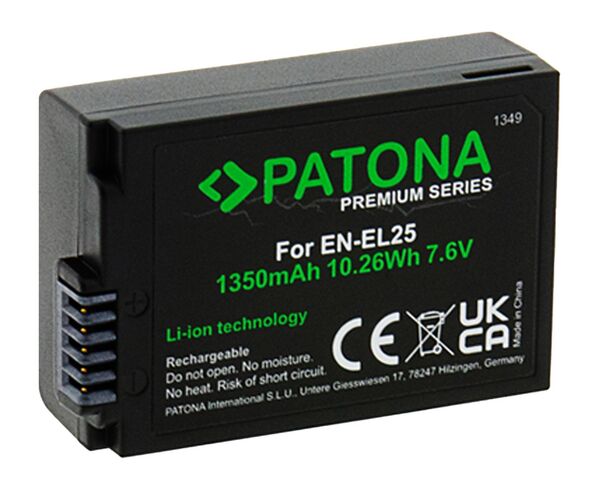 Patona Premium Akku für Nikon  EN-EL25
