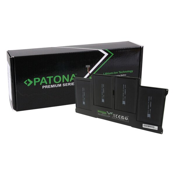 Patona Premium Akku für Apple Macbook Air 13 A1369 (EMC 2392) A1377 A1405 A1496 