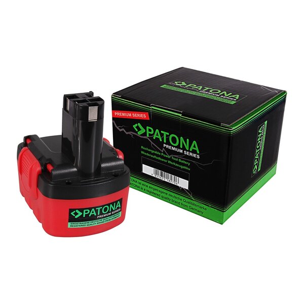 Patona Premium Akku für Bosch BAT038 AHS 41 ART 26 EXACT 700 GDR 14 12 V 14.4V GDS 14 12 V 