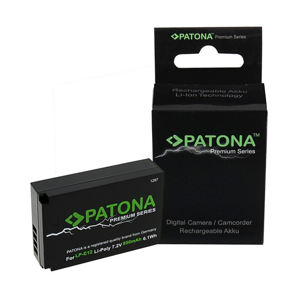 Patona Premium Akku für Canon  LP-E12
