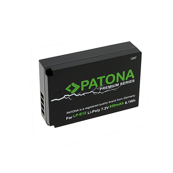 Patona Premium Akku für Canon  LP-E12