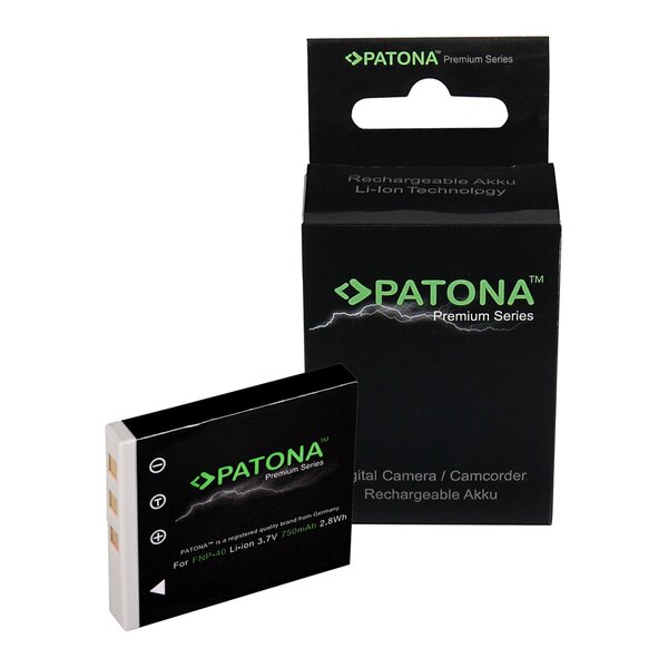 Patona Premium Akku für FUJI NP-40 D-Li8 FinePix F402 F455 F460 F480 