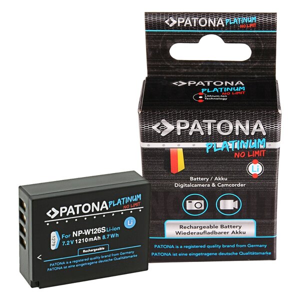 Patona Premium Akku für Fuji  NP-W126S