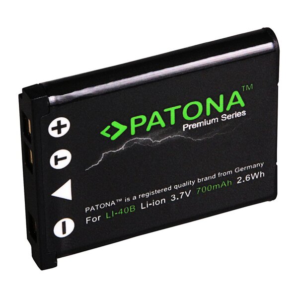 Patona Premium Akku für Olympus Li40B Olympus mju 700 720SW 725SW 730 