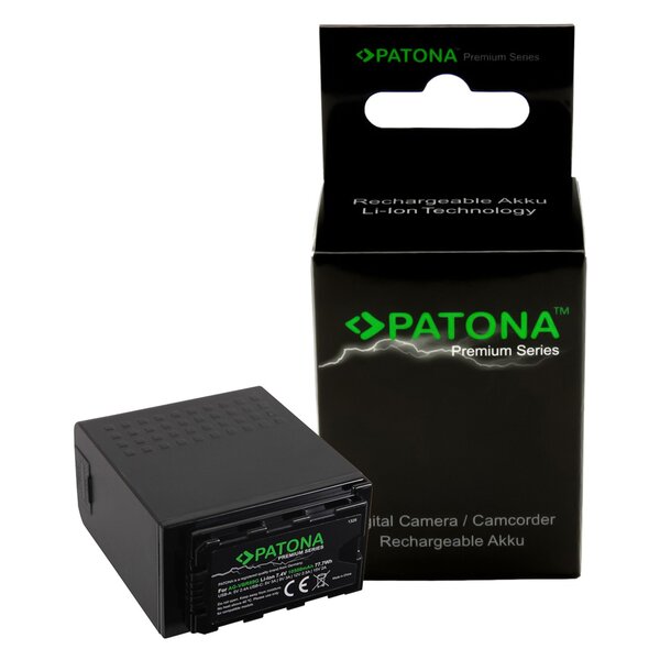 Patona Premium Akku für Panasonic AG-VBR89G with USB-C / USB-ports 