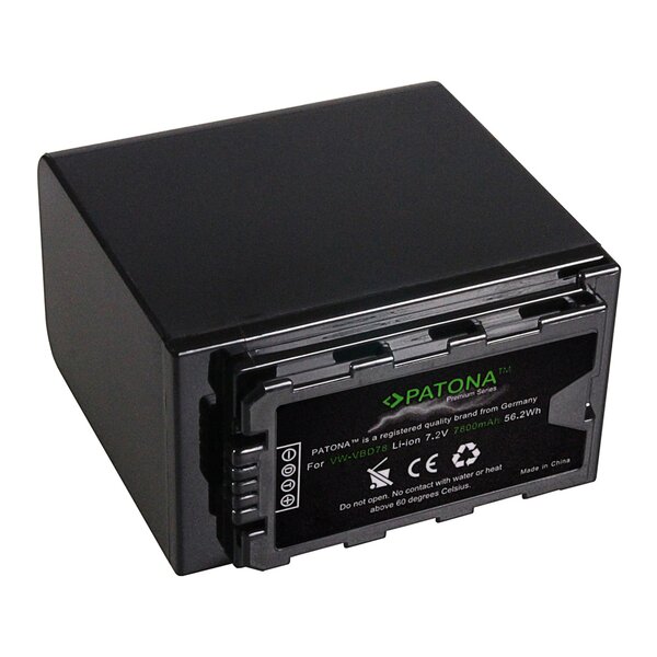 Patona Premium Akku für Panasonic  VW-VBD78
