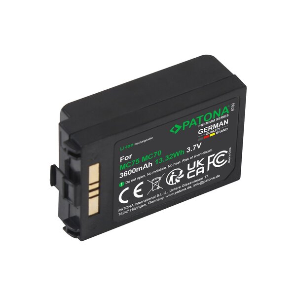 Patona Premium Akku für Symbol MC75 BTRY-MC70EAB00 
