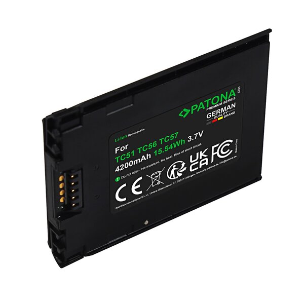 Patona Premium Akku für Zebra TC51 BTRY-TC51-43HC1-01 