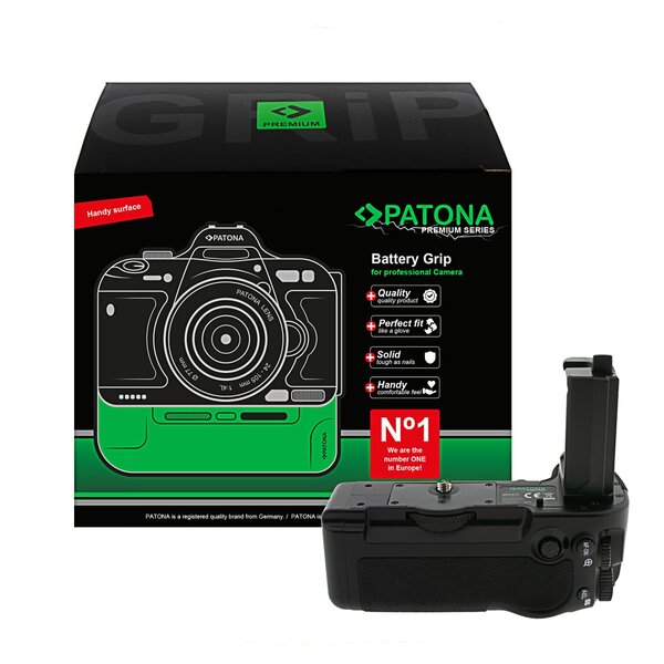 Patona Premium Batteriegriff VG-C5 RC-L Sony A9III A1II für 2 x NP-FZ100 